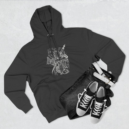 Christian Lion Cross Hoodie