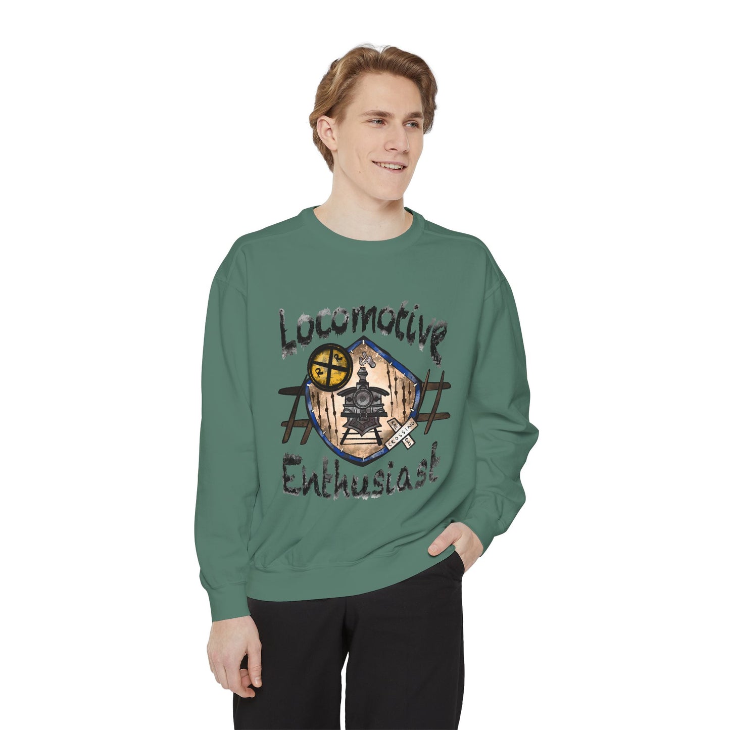 Locomotive Enthusiast Sweatshirt