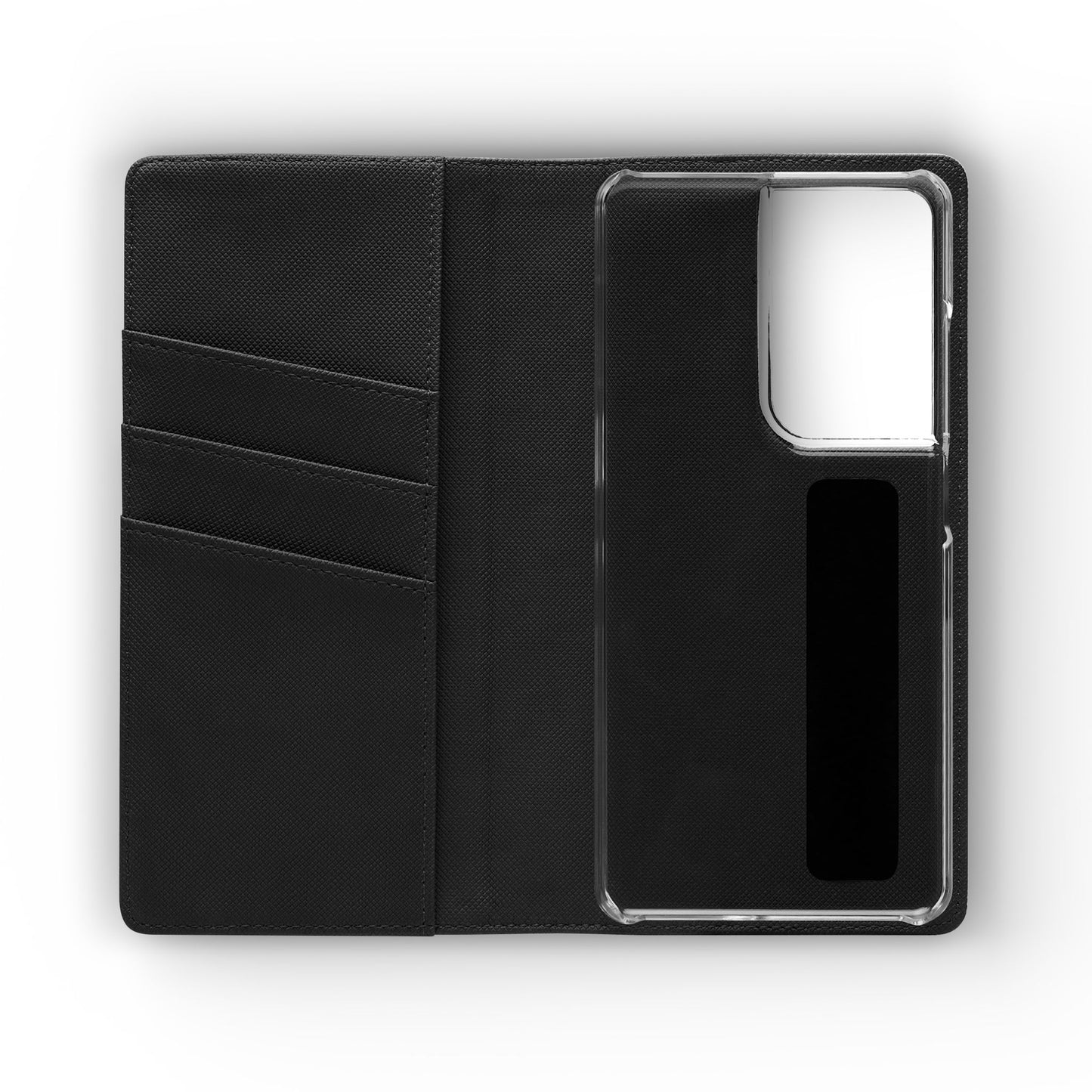 Railroad Sign Flip Wallet Phone Case