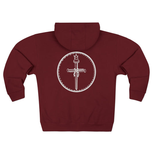 Christian Three Nails Cross Jacket Hoodie