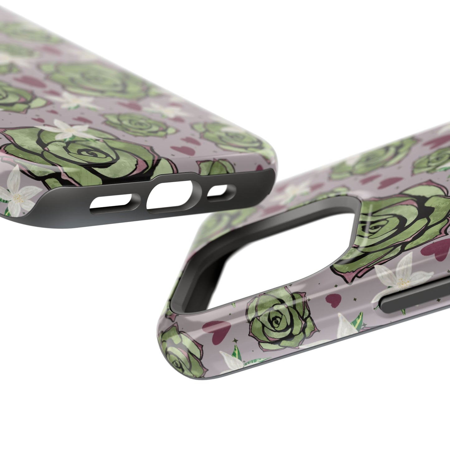 Floral Succulent Magnetic Phone Case