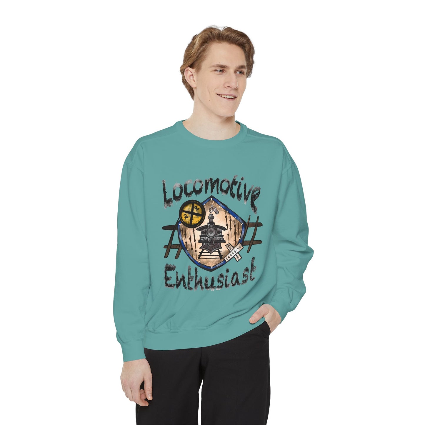 Locomotive Enthusiast Sweatshirt