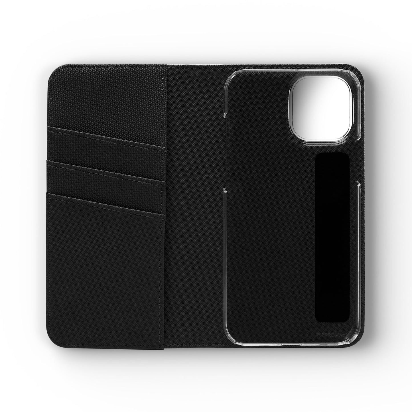 Railroad Sign Flip Wallet Phone Case