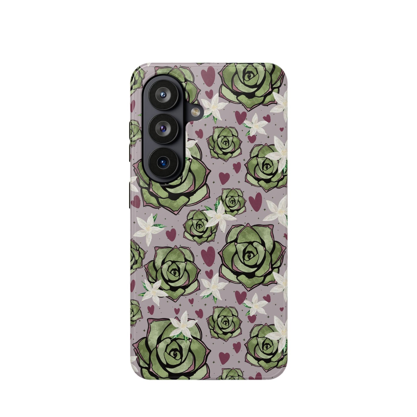 Floral Succulent Magnetic Phone Case