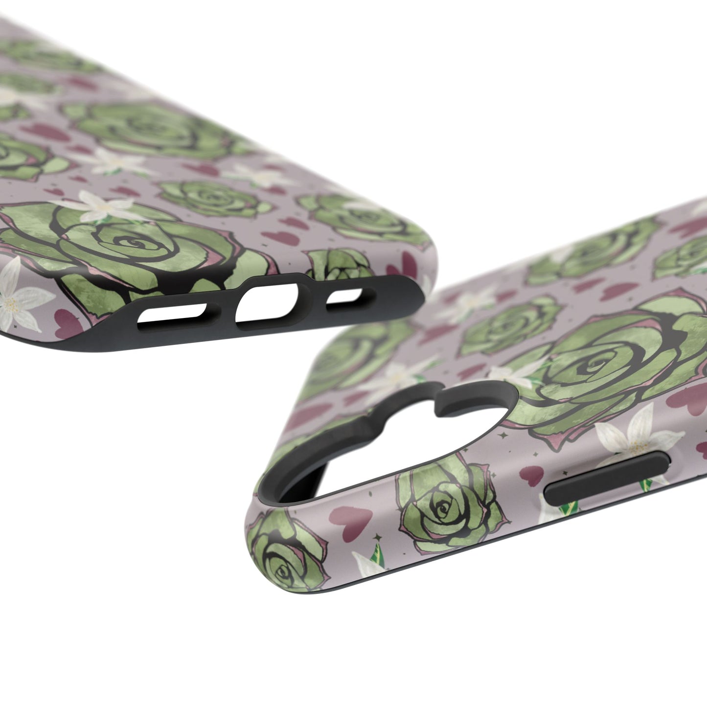 Floral Succulent Magnetic Phone Case