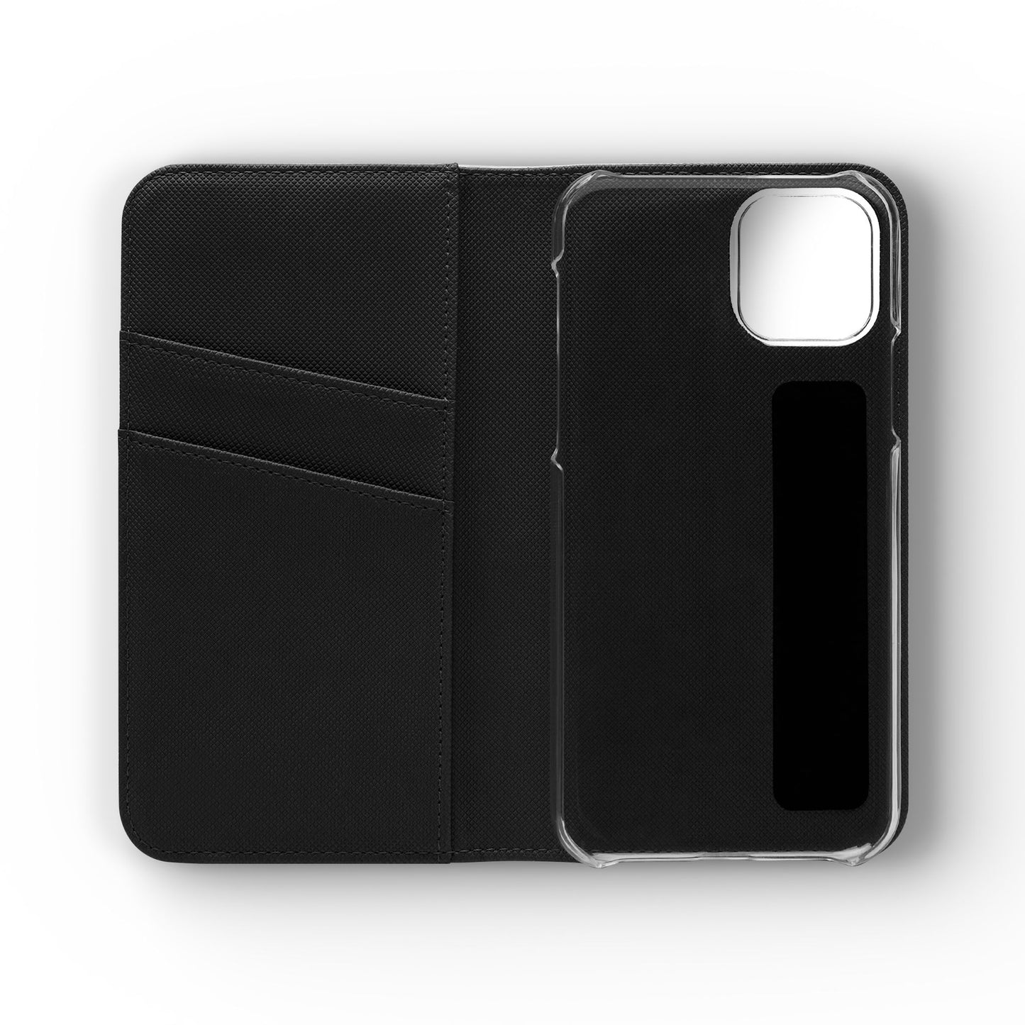 Railroad Sign Flip Wallet Phone Case