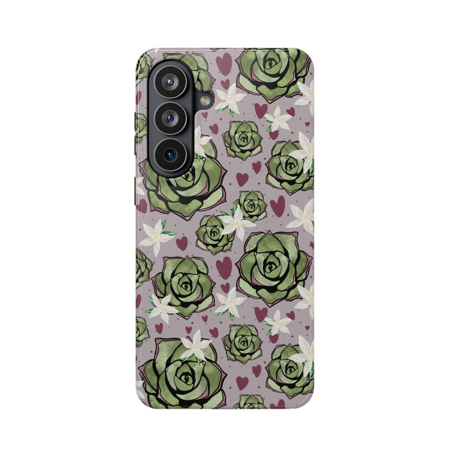 Floral Succulent Magnetic Phone Case