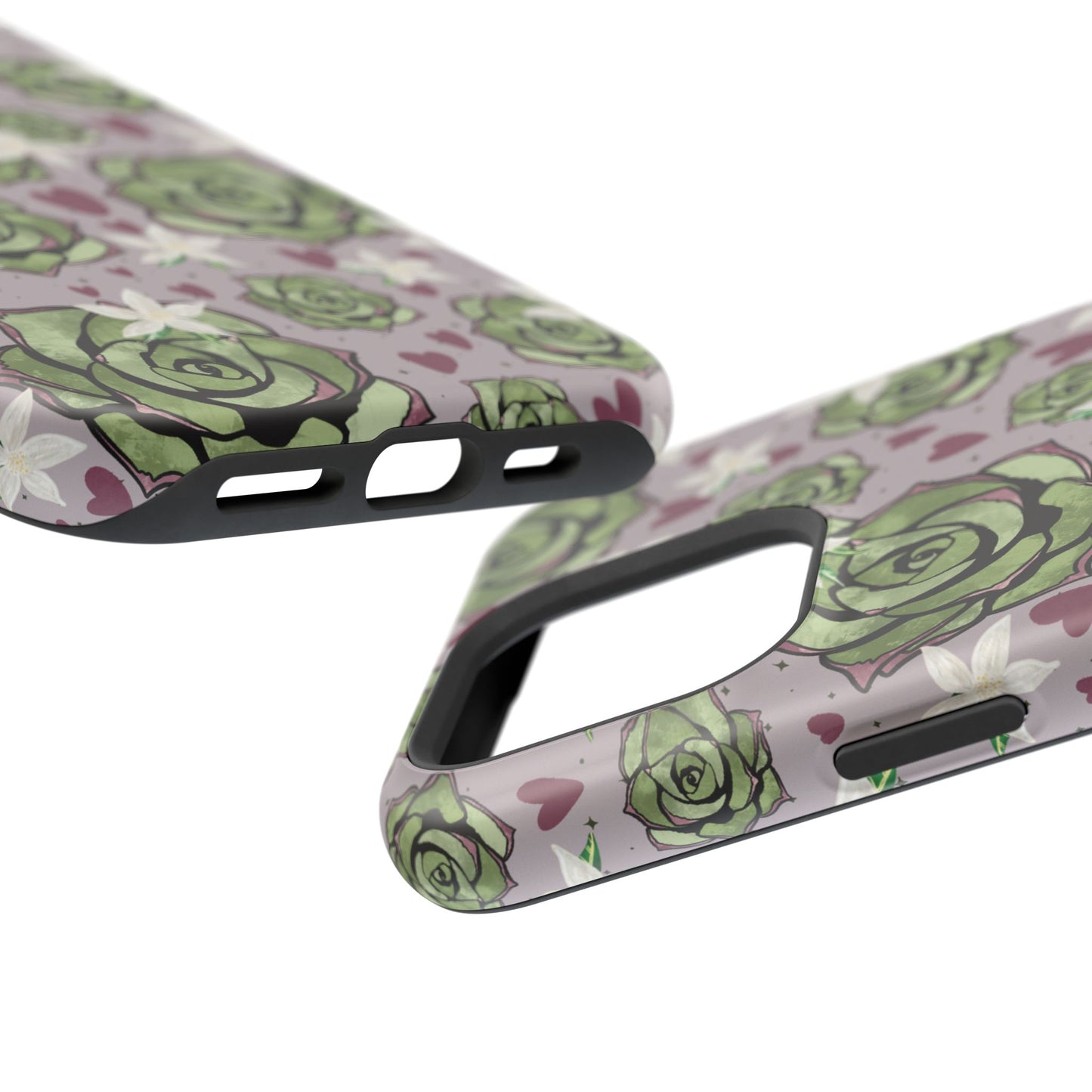 Floral Succulent Magnetic Phone Case