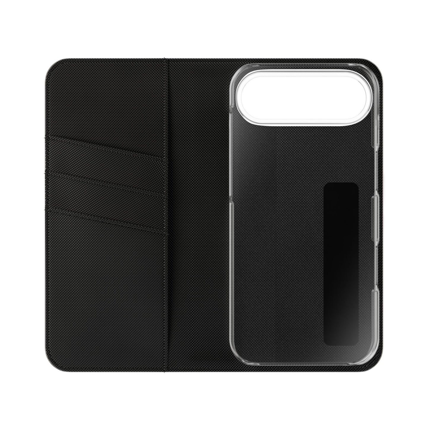 Railroad Sign Flip Wallet Phone Case