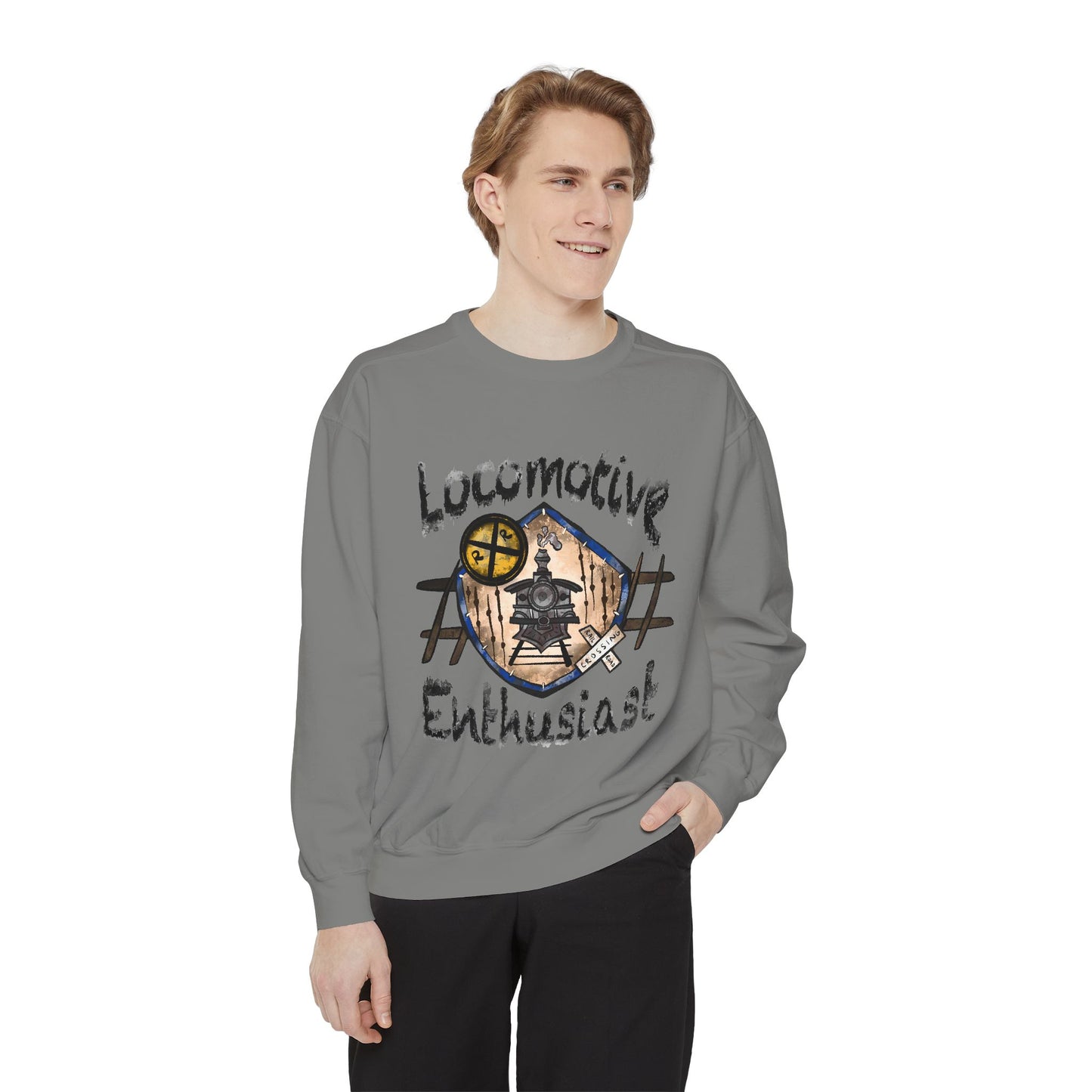 Locomotive Enthusiast Sweatshirt