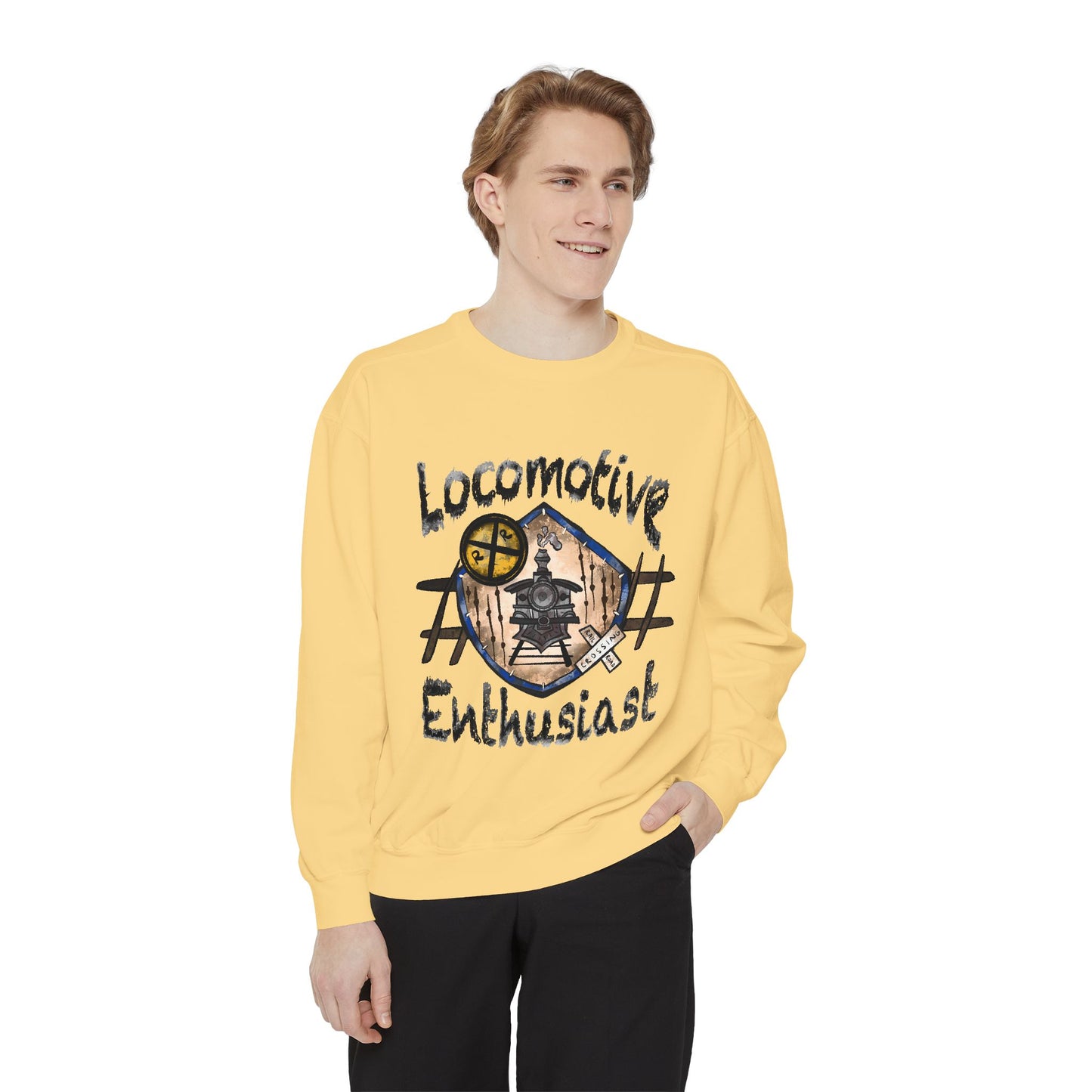 Locomotive Enthusiast Sweatshirt