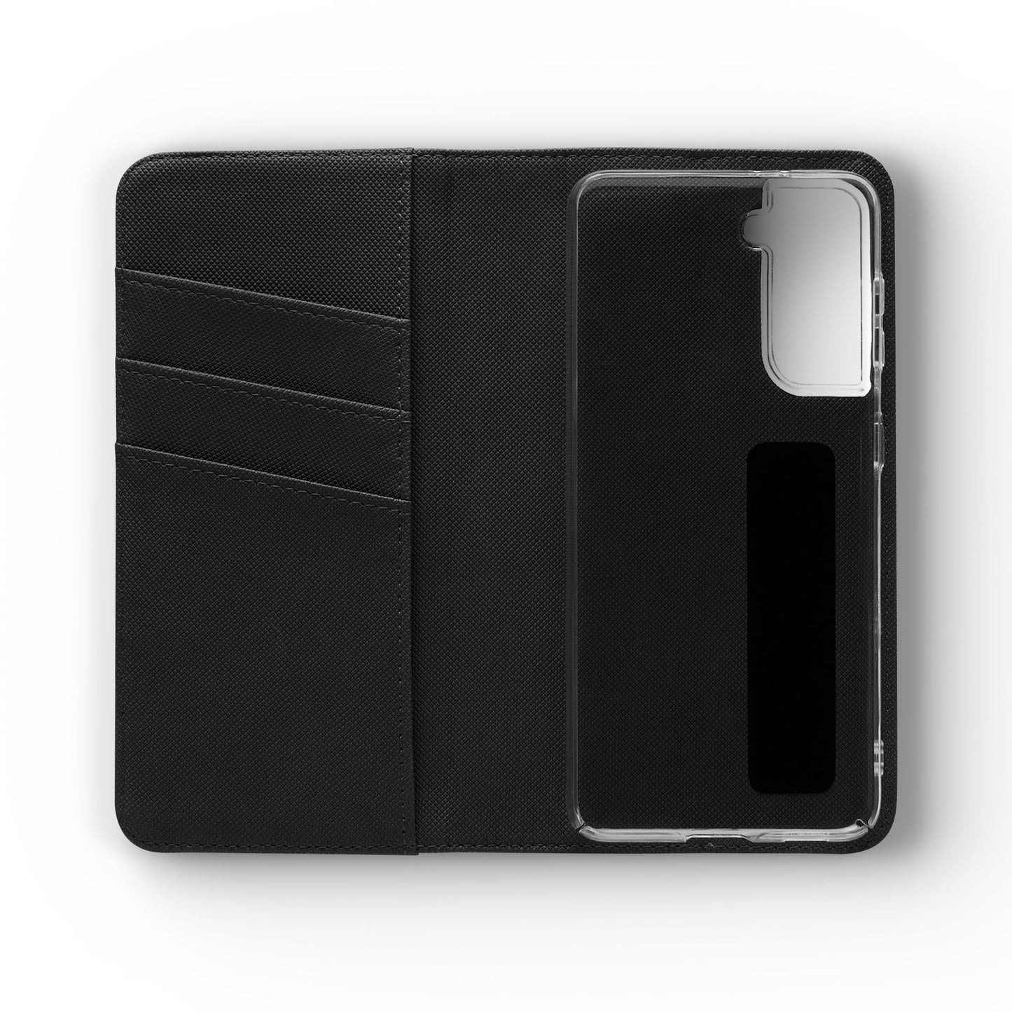 Railroad Sign Flip Wallet Phone Case