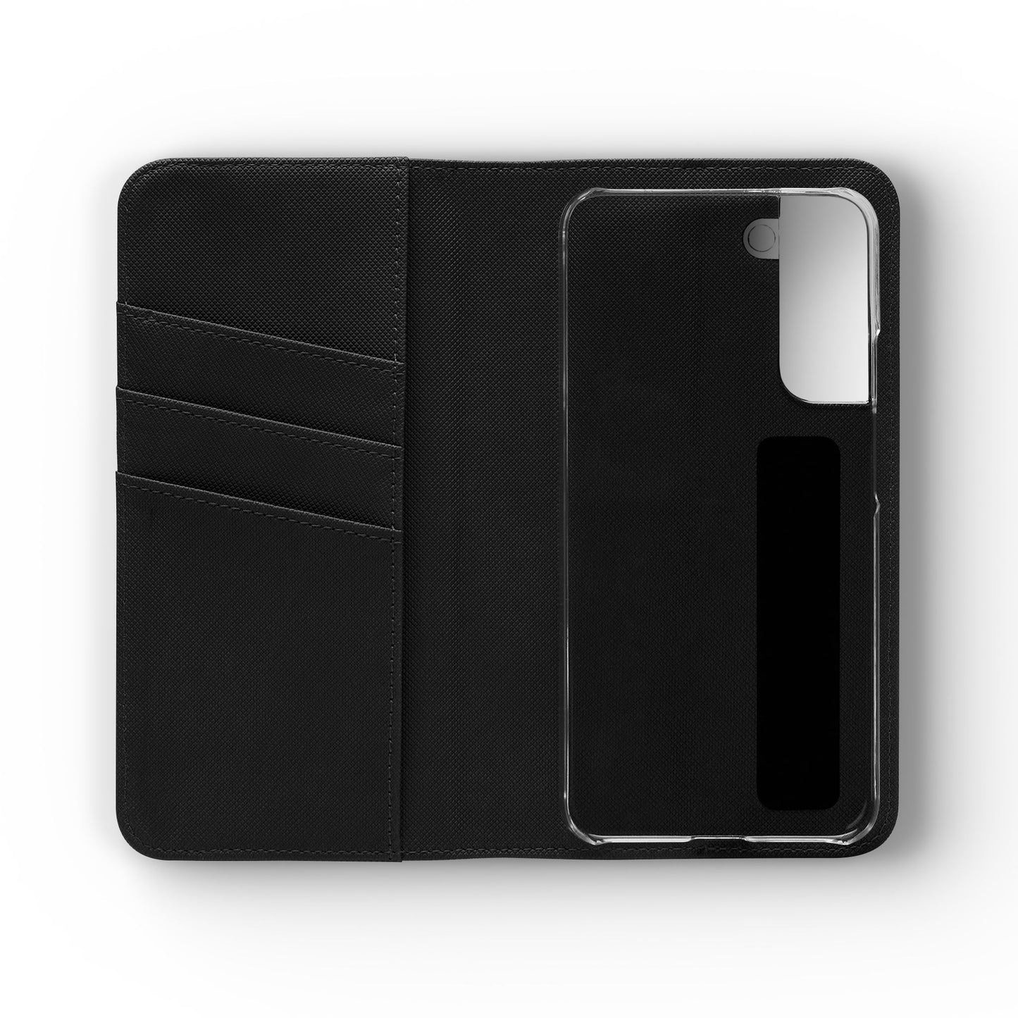 Railroad Sign Flip Wallet Phone Case