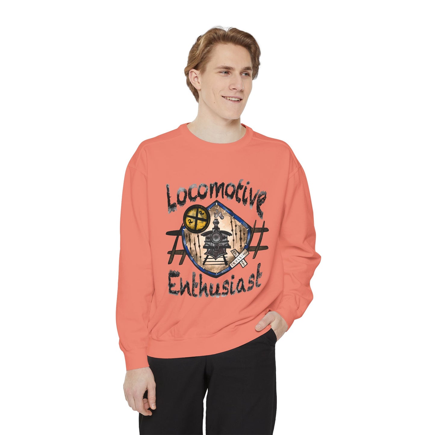 Locomotive Enthusiast Sweatshirt