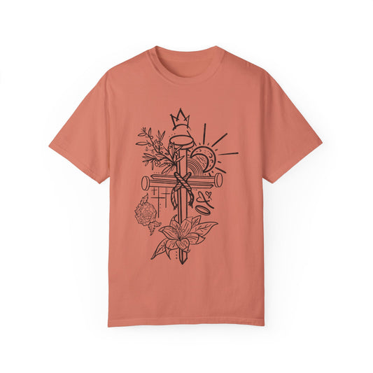 Christian 3 Nails Cross T-Shirt