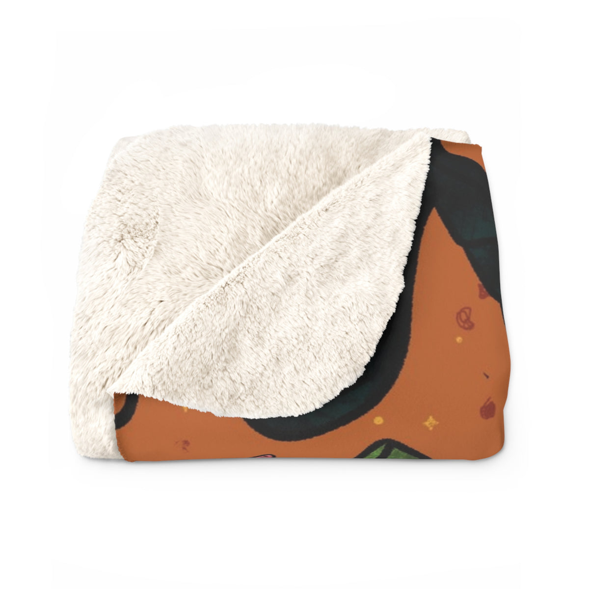 Fishing Sherpa Fleece Blanket