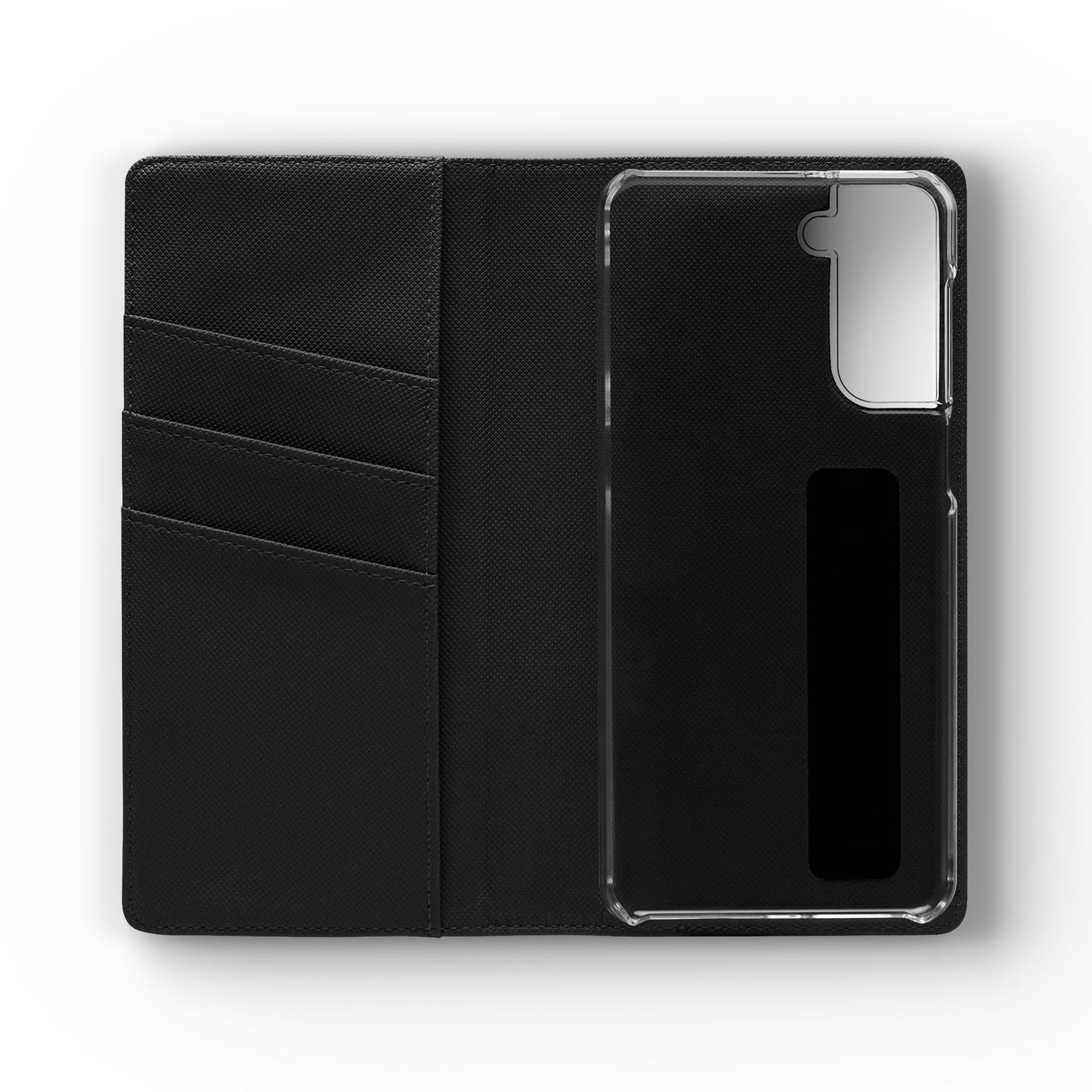 Railroad Sign Flip Wallet Phone Case