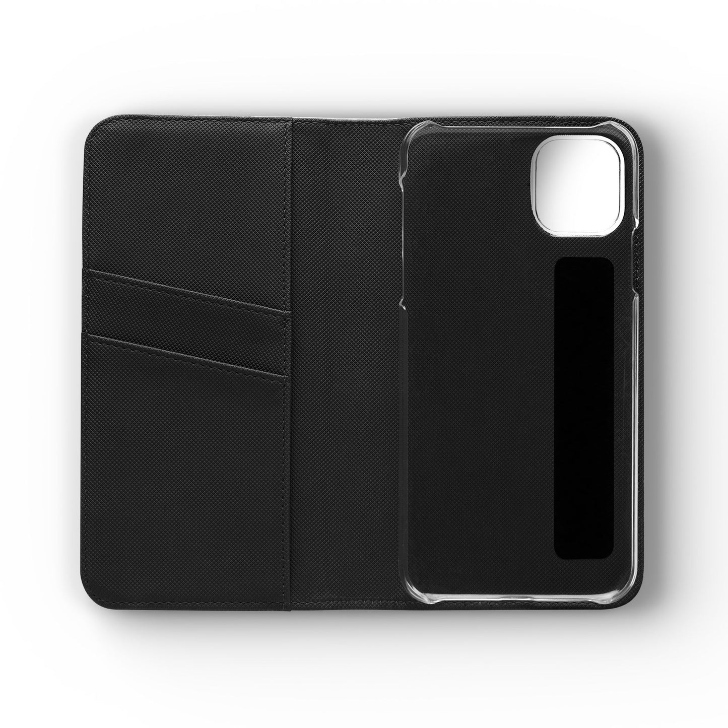 Railroad Sign Flip Wallet Phone Case