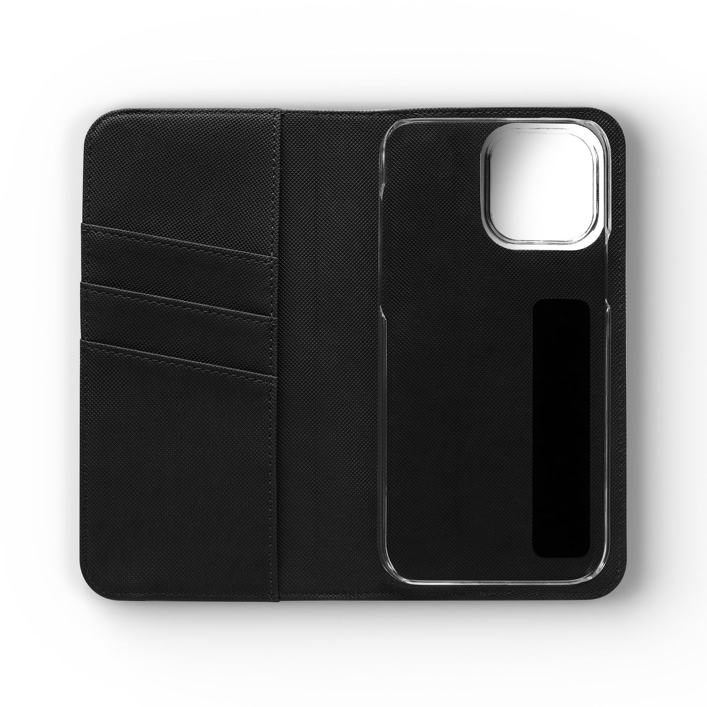 Railroad Sign Flip Wallet Phone Case