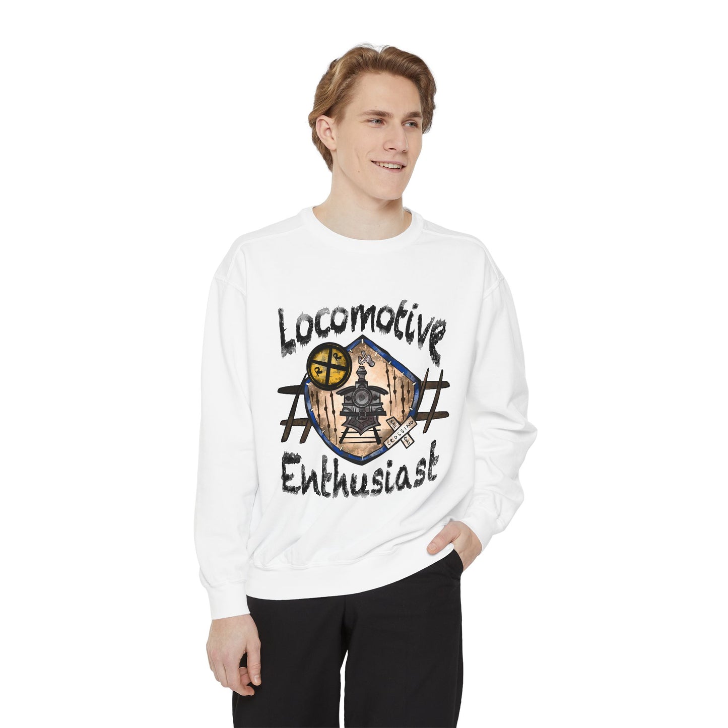 Locomotive Enthusiast Sweatshirt