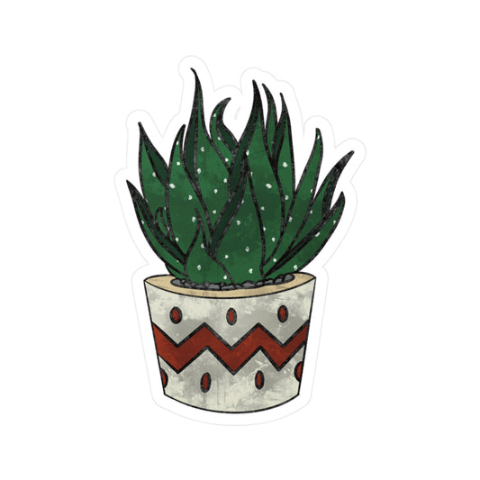Bohemian Plant Vinyl Decal | Decorative Stickers for Home Decor, Laptop, Water Bottle, Gift for Plant Lovers, Eco-Friendly