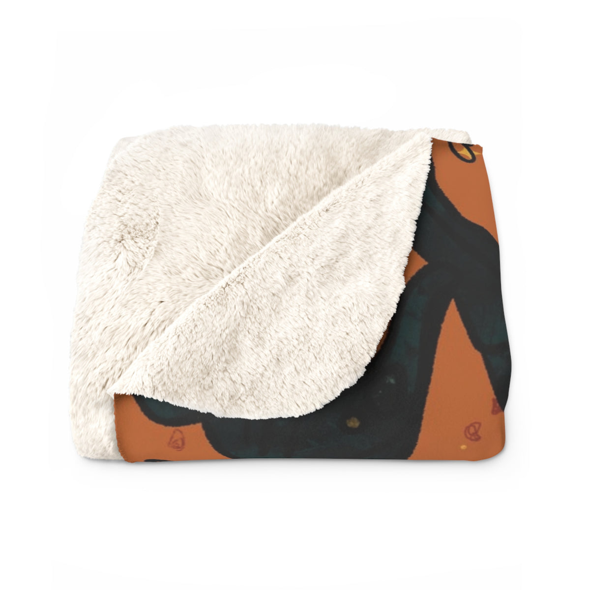 Fishing Sherpa Fleece Blanket