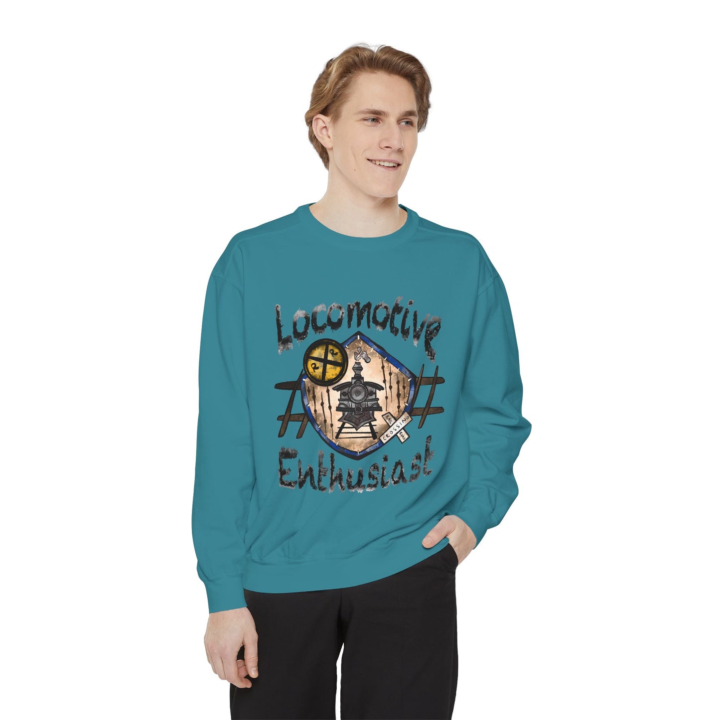Locomotive Enthusiast Sweatshirt