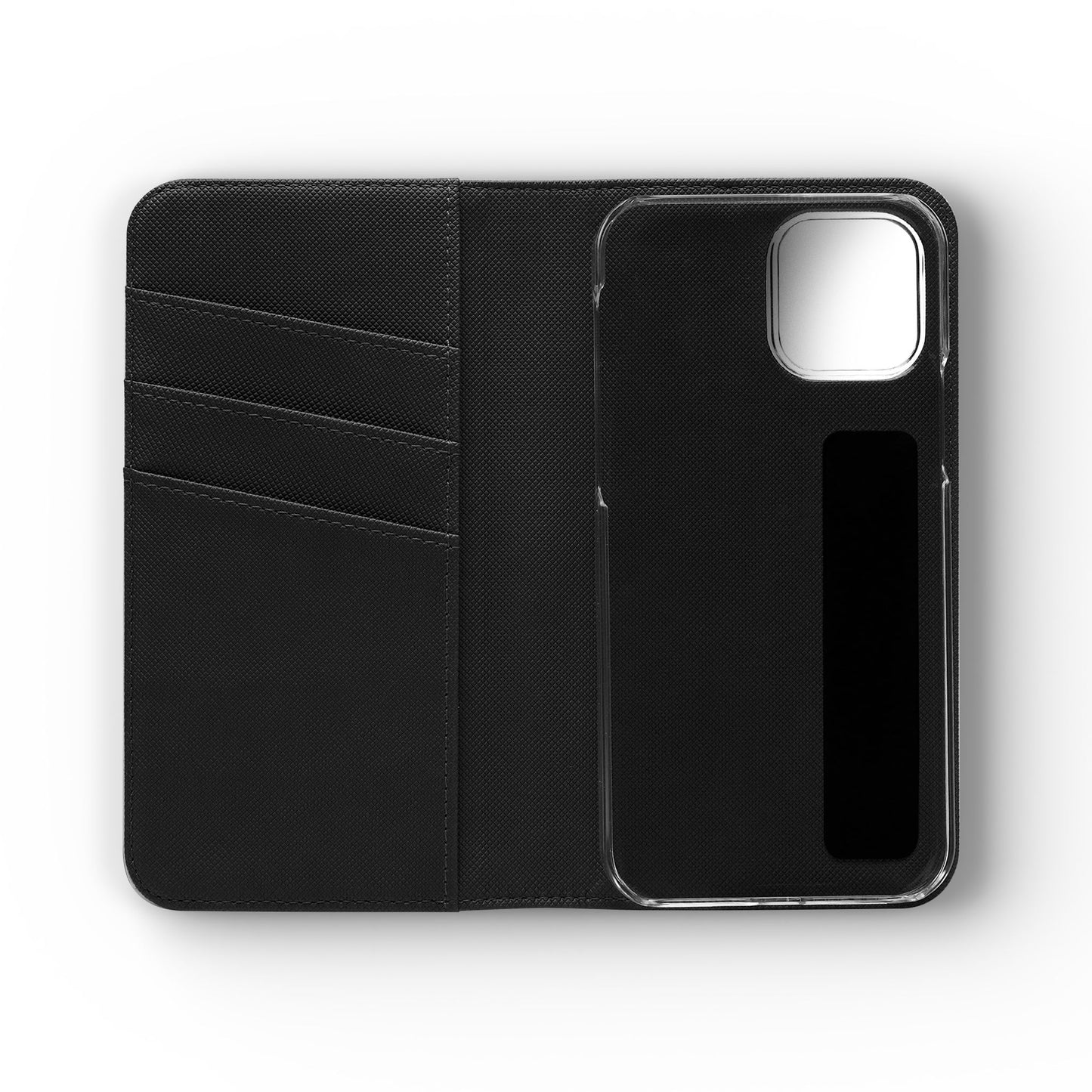 Railroad Sign Flip Wallet Phone Case