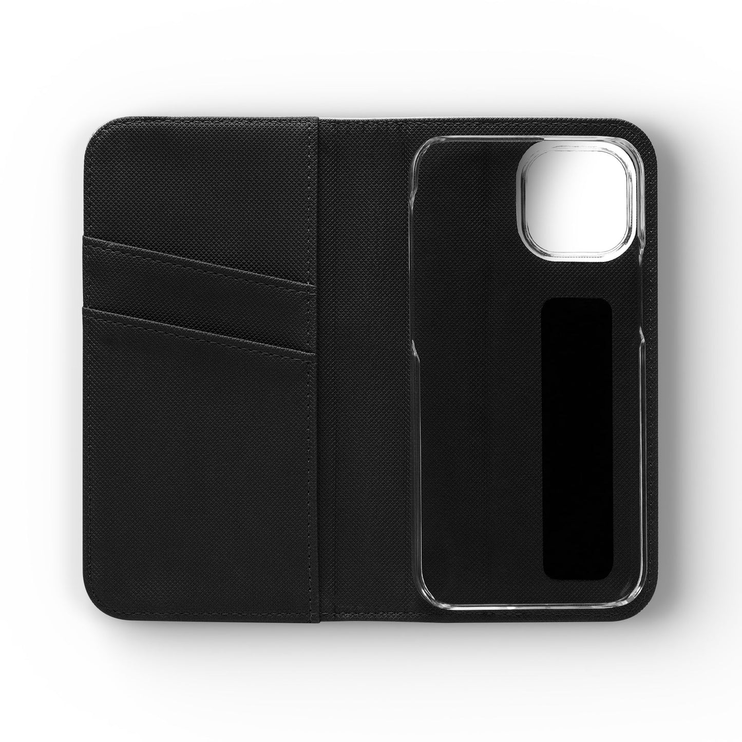 Railroad Sign Flip Wallet Phone Case