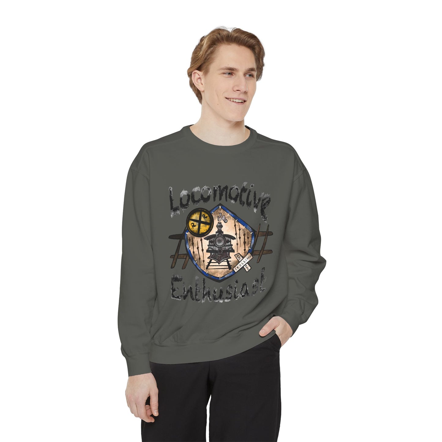 Locomotive Enthusiast Sweatshirt