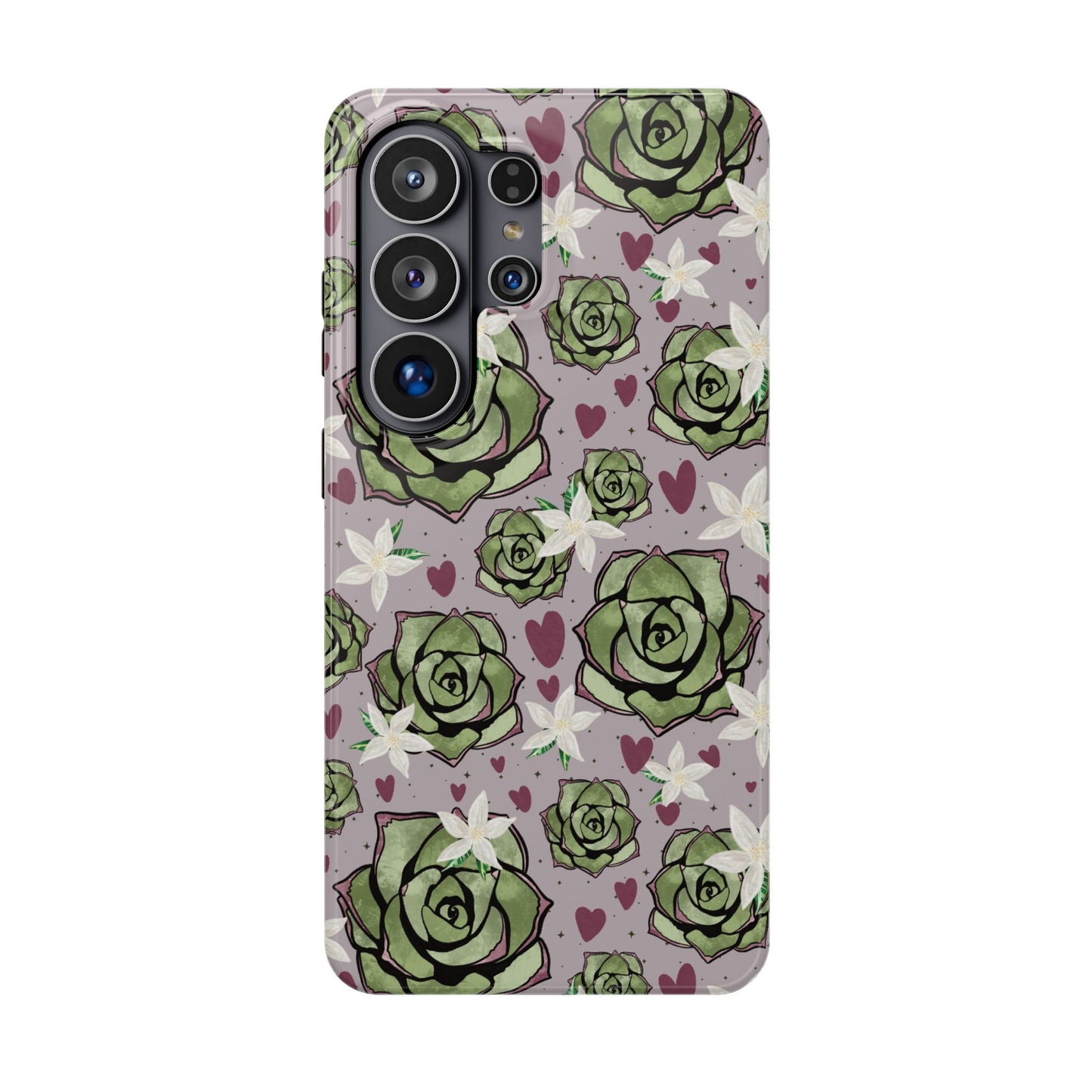 Floral Succulent Magnetic Phone Case